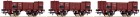 67020 Roco Set of 3 gondola cars